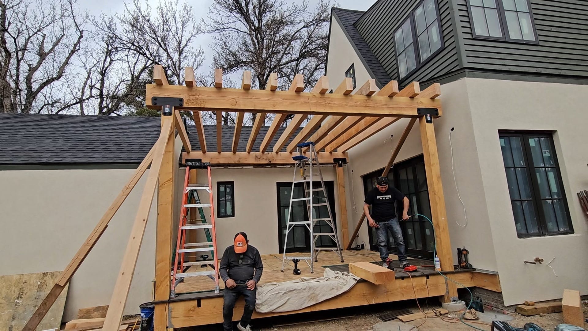 Pergola & Patio Build